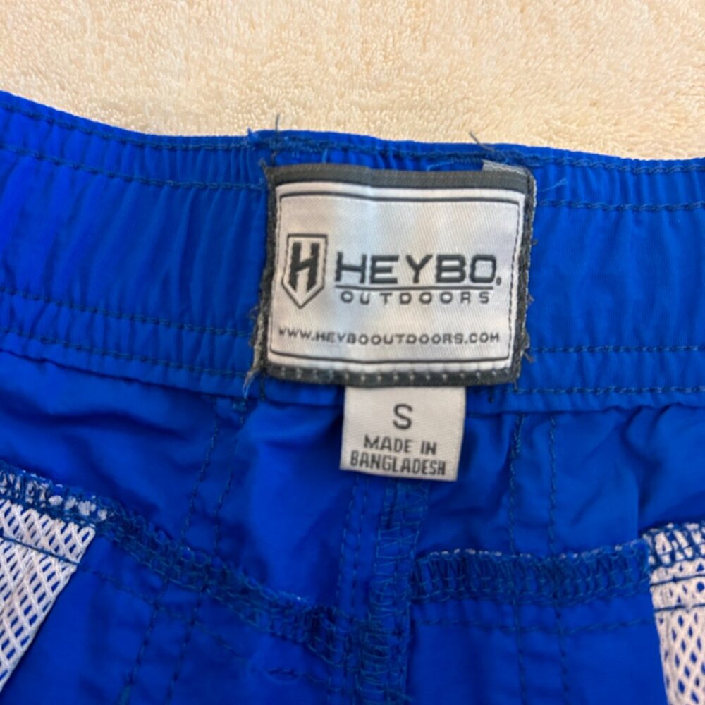 NEW HEYBO Men’s Bay Shorts, Royal, Size Small. 6 pockets. NWT! - Picture 6 of 13